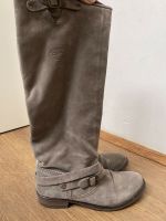 Hilfiger Damen Leder Stiefel grau Gr. 38 Bonn - Bonn-Zentrum Vorschau