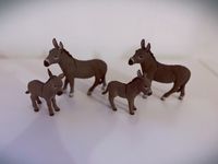 Schleich Esel 4 Teile Familie Hessen - Fuldatal Vorschau