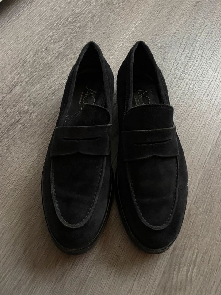 AGL Attilio Giusti Leombruni LEDER Damen Schuhe Größe 39 schwarz in Solingen