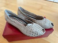 Mustang Peeptoes Kitten Heels beige 40 Leder Rheinland-Pfalz - Mainz Vorschau