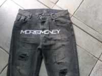 More money more love! Jeans dark grey schwarz Gr. L 32 top Zust Bad Doberan - Landkreis - Elmenhorst/Lichtenhagen Vorschau