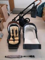 Kinderwagen Jedo Tamel mit Babywanne, Sportkarre + Lammfell Niedersachsen - Horneburg Vorschau