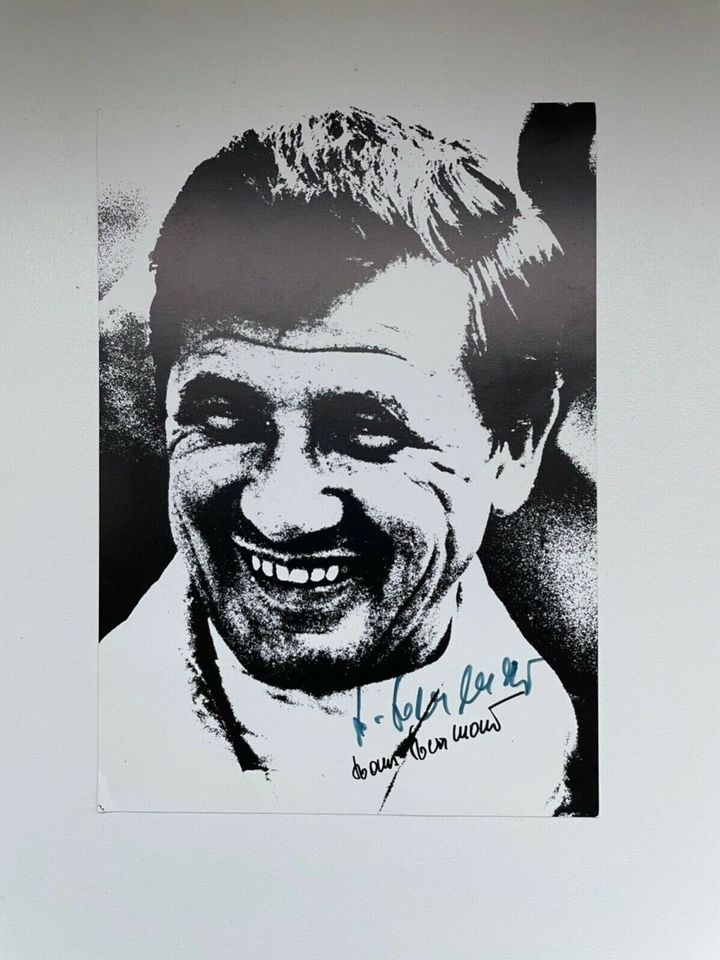 Formel 1 Original-Autogramm Hans Herrmann Rennfahrer Mercedes in Hannover