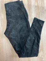 Hyvest Kunstlederleggings schwarz grau meliert gr. M Thüringen - Mohlsdorf Vorschau