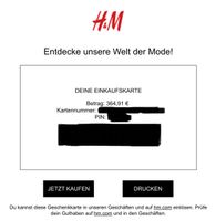 364€ H&M Gutschein Berlin - Neukölln Vorschau