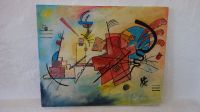 Kandinsky Kopie "gelb-rot-blau" Ölfarben 40x50cm Bayern - Windach Vorschau