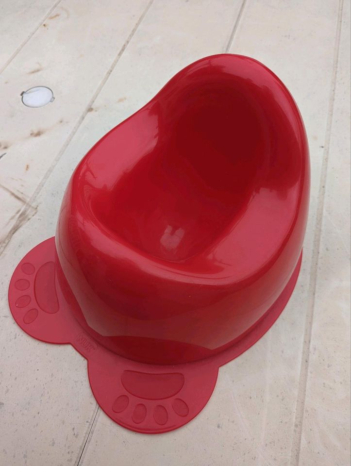 Töpfchen für Kleinkind Baby rot Toilettentraining in Merching