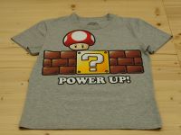 bioworld Super Mario Power Up! Herren T-Shirt Größe S grau Hessen - Zwingenberg Vorschau