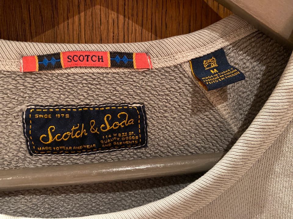 Scotch & Soda Pulli Herren Neu ungetragen grau Herren Männer M in Düsseldorf