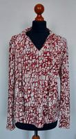 Shirt Bluse Tahari Gr. M weiß rot Sachsen - Plauen Vorschau