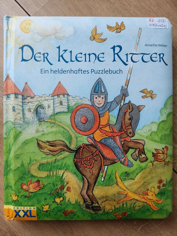 Puzzlebuch "Der kleine Ritter" in Fellen