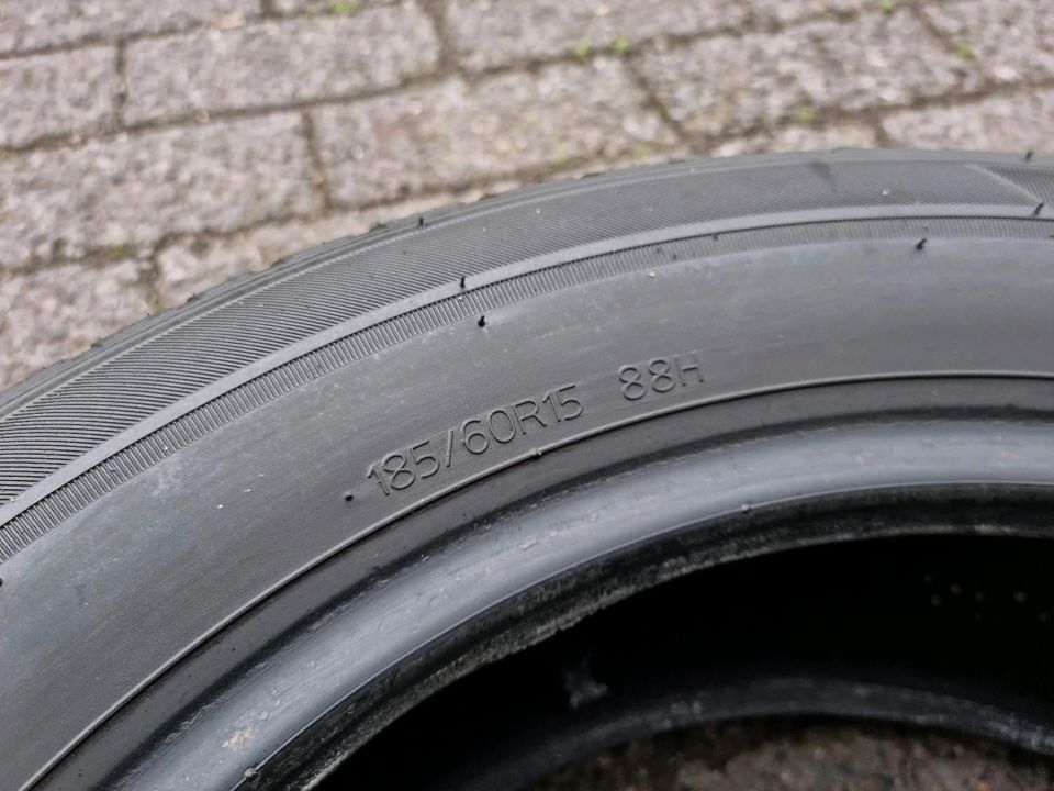 2x Allwetterreifen 185/60/15/88H Hankook 7,5mm Dot 2022 in Dortmund