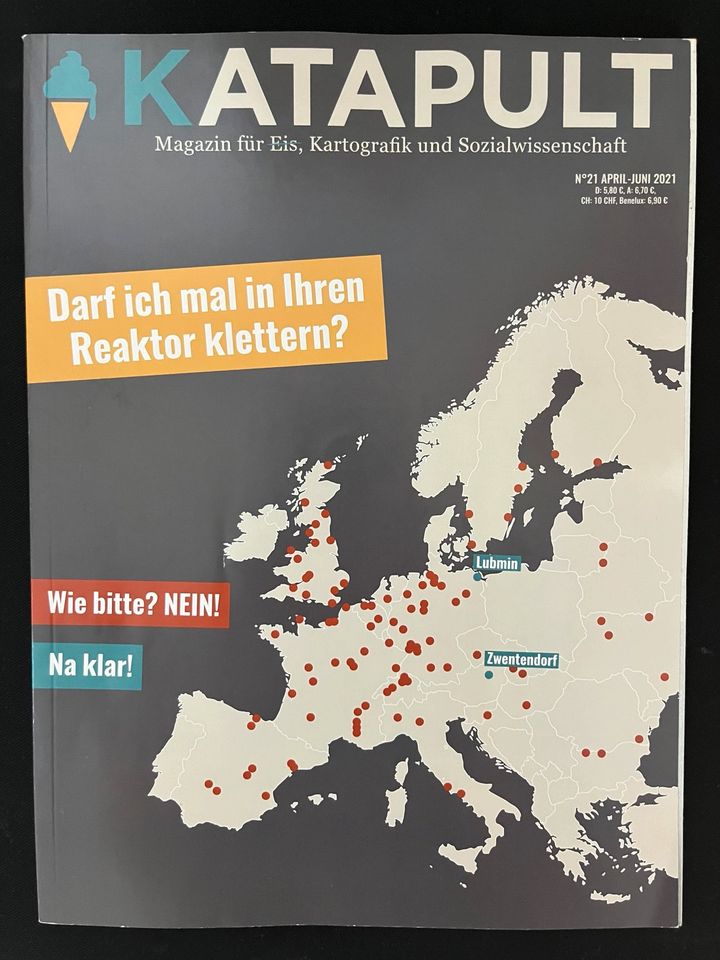 KATAPULT-Magazin 4 Hefte (Jan-Dez 2021) in Rodgau