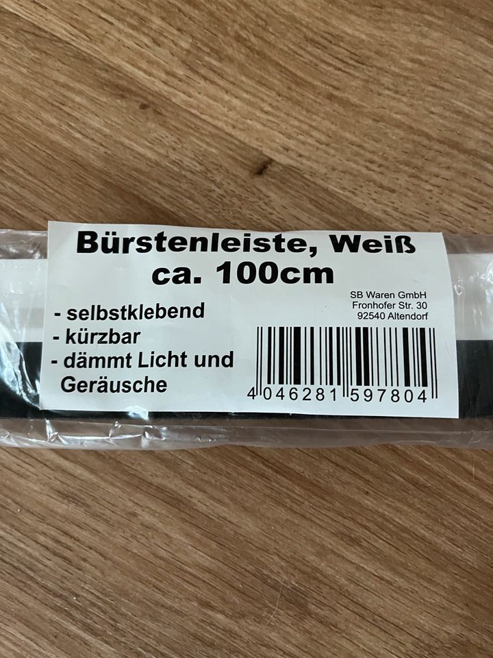 Dichtung Tür innen Bürstenleiste selbstklebend 100 cm in Bautzen