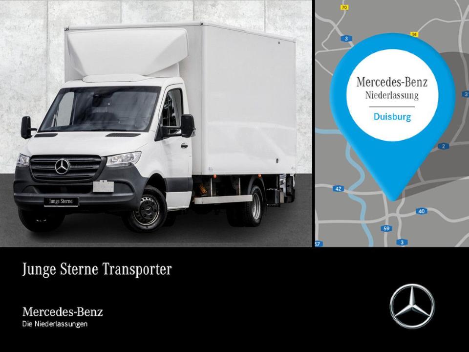 Mercedes-Benz Sprinter 514 CDI Koffer Lang e.LBW+MBUX+SitzHZ in Duisburg