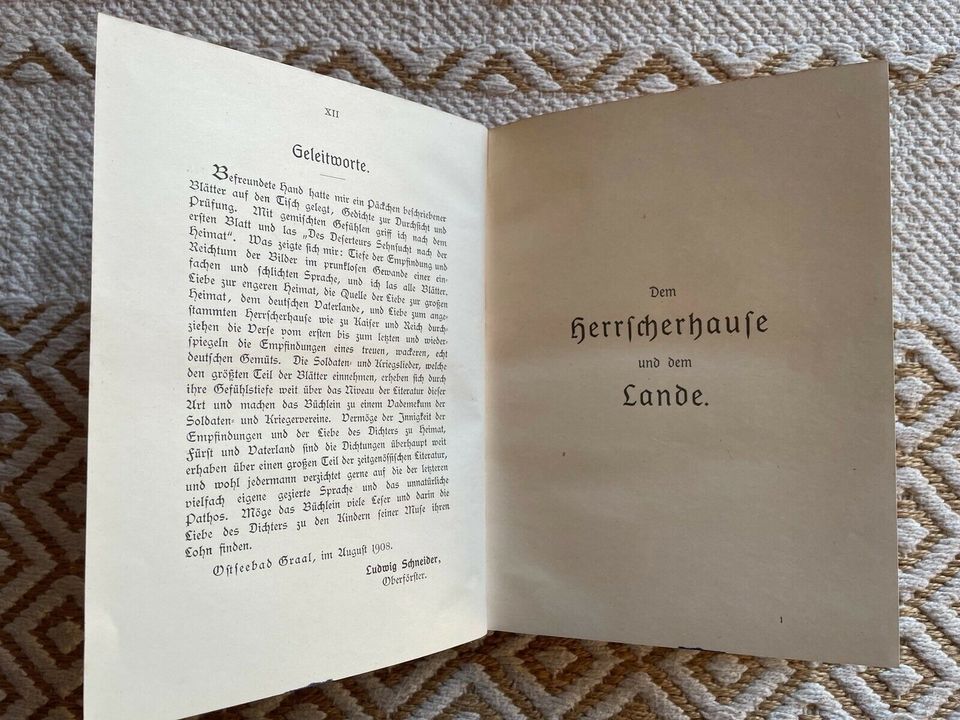 Buch 1911 | Klänge aus gr. Zeit des Vaterlandes | gebraucht in Plaidt