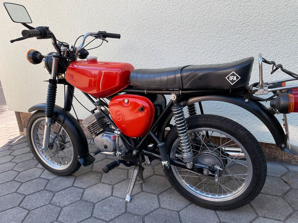 Simson S70 S83 Moped Kleinkraftrad TÜV neu tuning 5 Gang DDR IFA in Stollberg