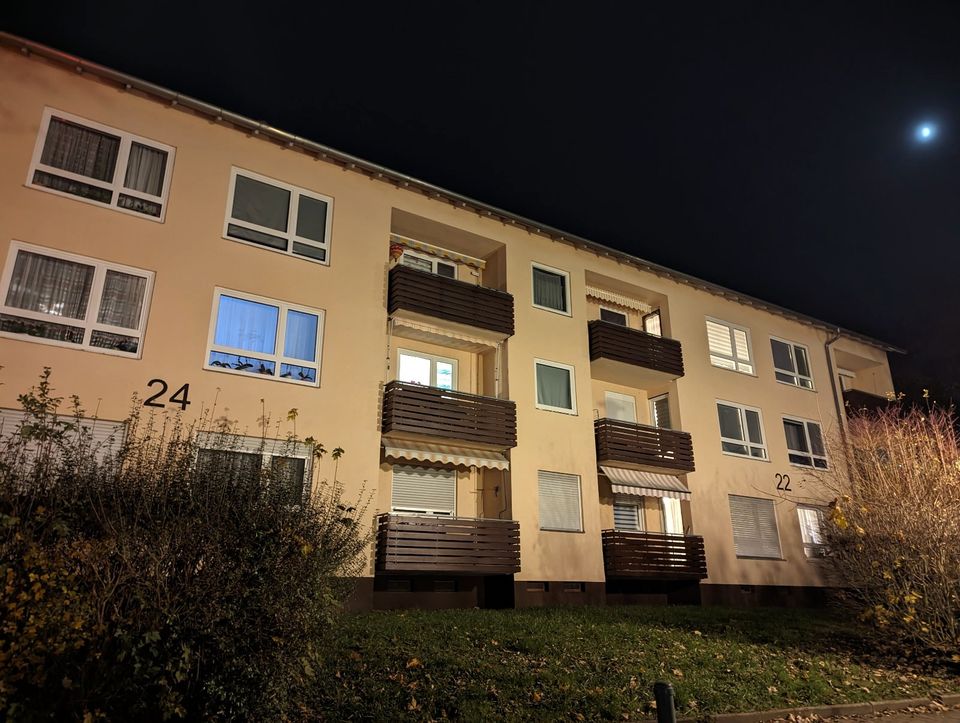 Schöne 3-Zimmer-Wohnung mit Balkon und Stellplatz in Klinikumnähe in Fulda