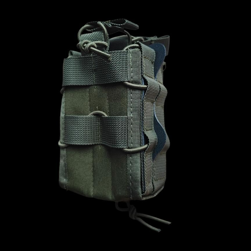 Airsoft Softair doppel Magazin Tasche Pouch Olivgrün *inkl. MwSt* in Bad Waldsee