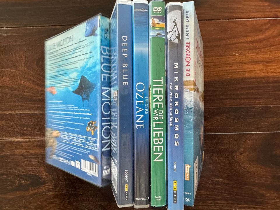 6 DVDs Natur Doku, Deep Blue, Ocean etc. in Ritterhude
