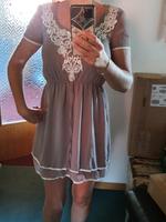 Neu Amisu Sommer Kleid S 36 nude weiß Spitzenkleid h&m zaRa Baden-Württemberg - Reutlingen Vorschau
