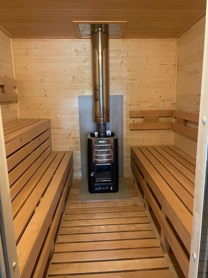 Sauna Quadratisch Banja Gedämmt in Soltau