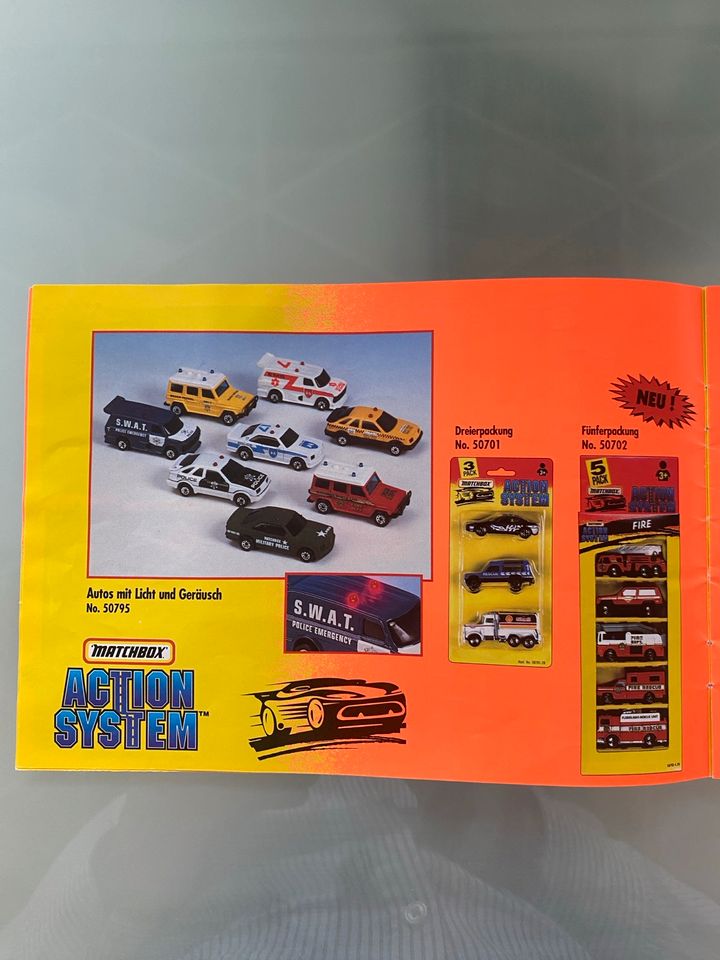 MATCHBOX KATALOG 1996-97 ACTION SYSTEM ORIGINAL in Hoyerswerda