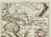 TOPOGRAPHIE - OCEANIEN - INSELN - PAZIFIK - SEEKARTE - 1902 Berlin - Mitte Vorschau