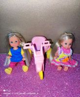 2 Barbie Kinder mit vintagem Dreirad / Petra ? 80 er Baden-Württemberg - Kohlberg Vorschau