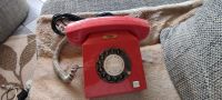 DDR Telefon RFT Variant VEB 5/75 rot N045 Nordhausen Vintage Deko Nordrhein-Westfalen - Langenfeld Vorschau