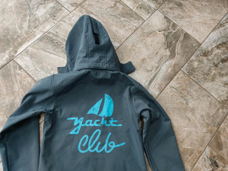 Elka Kinder Softshell Jacke Gr.152 Yacht Club mit Kapuze in Bad Langensalza