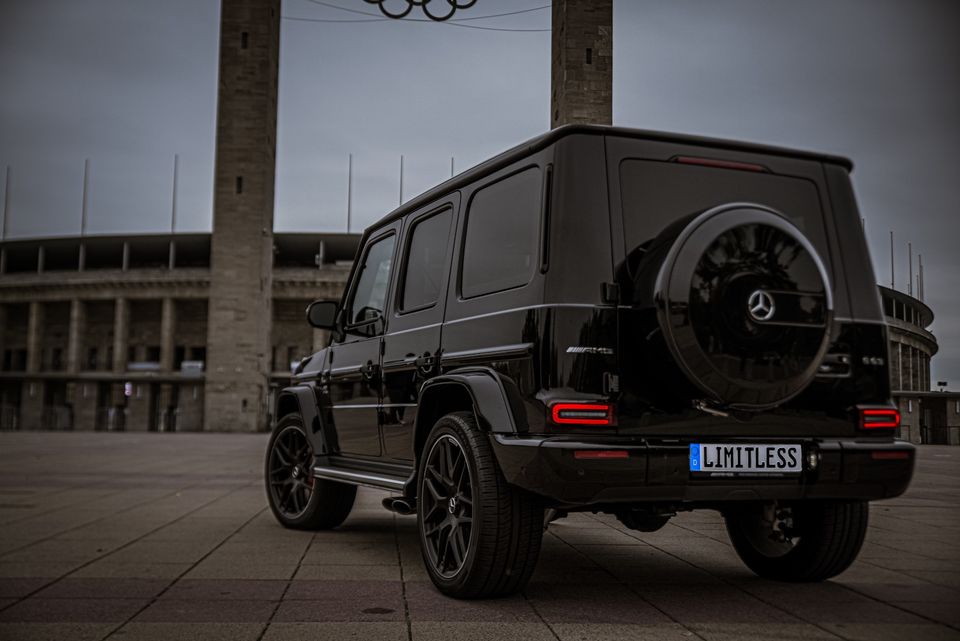 Mercedes-Benz G63 AMG mieten SUV G-Klasse G 63 Hochzeitsauto Sportwagen in Berlin