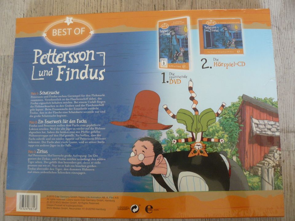 DVD und CD Best of Petterson und Findus OVP 2348816 in Schwabmünchen