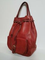 Vintage Ledertasche Beutel Echtleder Niedersachsen - Haste Vorschau