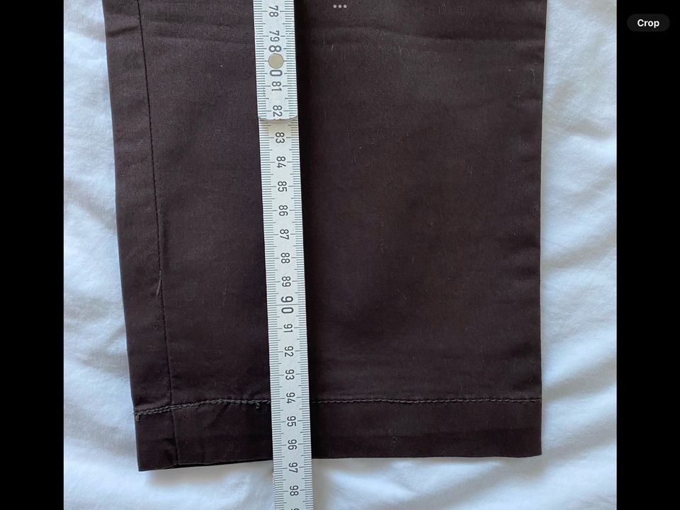 Michael Kors cargo Hose braun Gold emblems Neu gr 10P 40 in Köln