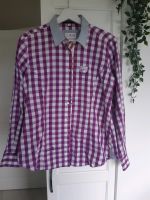 Schöne Bluse Damen Milano Italy  lila/ weiß Hamburg-Nord - Hamburg Winterhude Vorschau