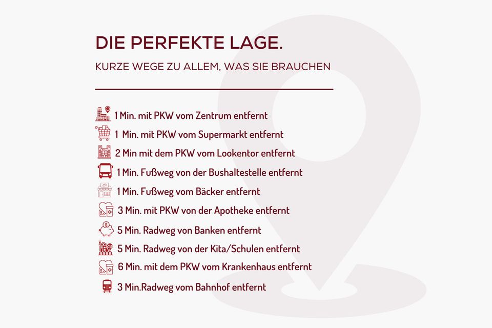 Moderne Energieeffizienz: Stilvolle Neubauwohnung am Wasserturm in Laxten