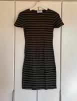 Grün schwarz gestreiftes Sommerkleid Zara Gr: M Bayern - Goldbach Vorschau