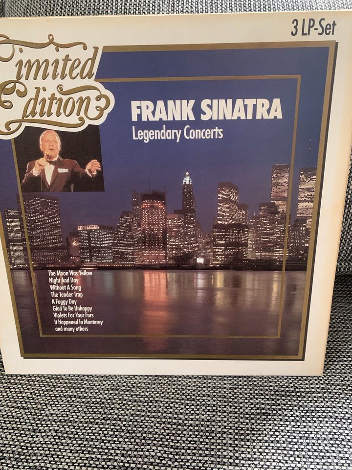 3 LP-Box Frank Sinatra Limited Edition Vinyl in Schkeuditz