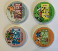 NUTELLA / 4 x POCKET GAMES von 1996 / NUTELLA Nordrhein-Westfalen - Düren Vorschau