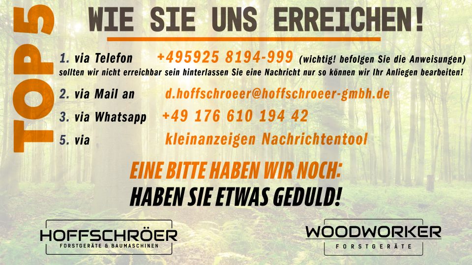 Mobilsägewerk Blockbandsäge mobiles Sägewerk WOODWORKER SW790 79cm Stammdurchmesser 2 Länge  ⭐SOFORT VERFÜGBAR⭐  easycredit in Wietmarschen