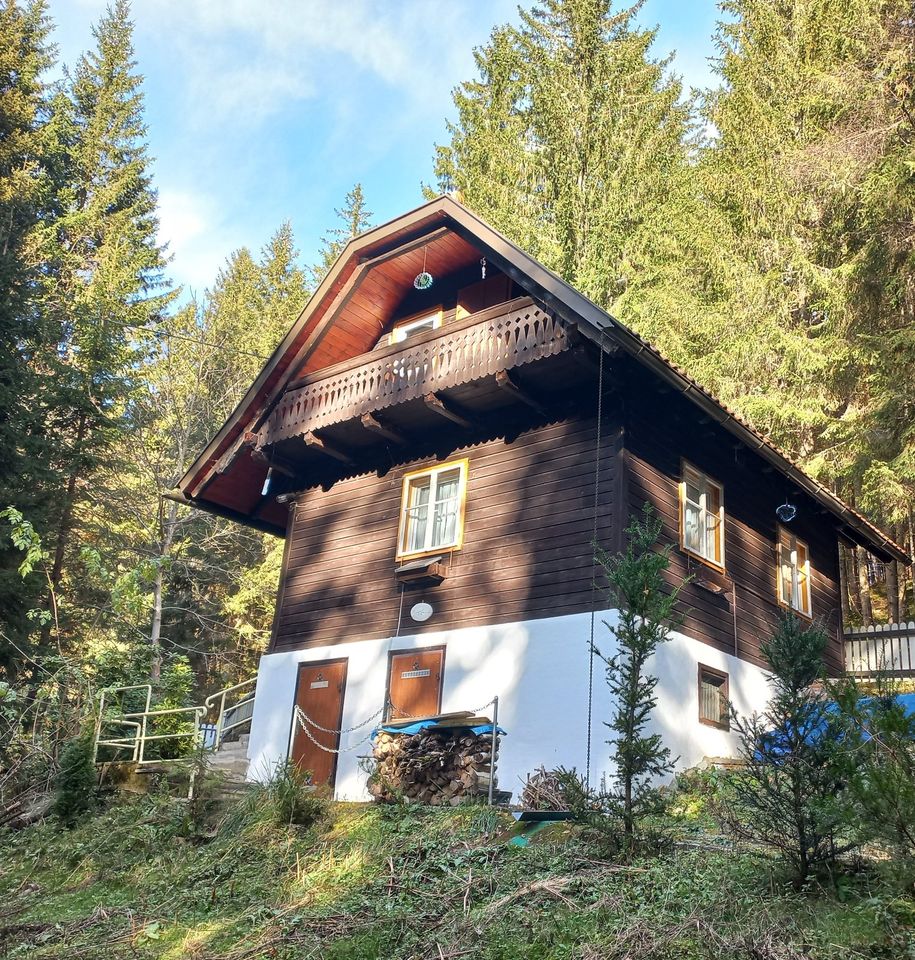 Ferienhaus in Österreich Kärnten am Berg in Alleinlage neben Bach in Freilassing