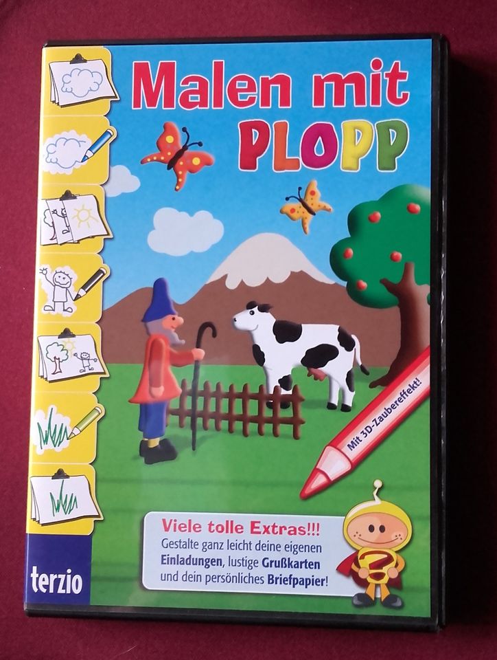 DVD - MALEN MIT PLOPP - MALPROGRAMM FÜR KINDER in Norderstedt