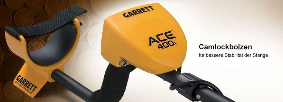 Garrett Ace 400i  Special Metalldetektor+Propointer AT in Geldern