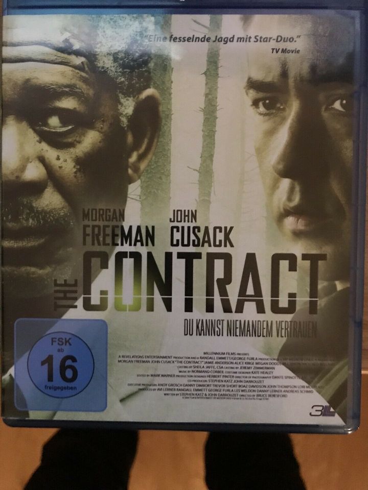 DVD The Contract mit Freeman und Cusack in Weitersburg
