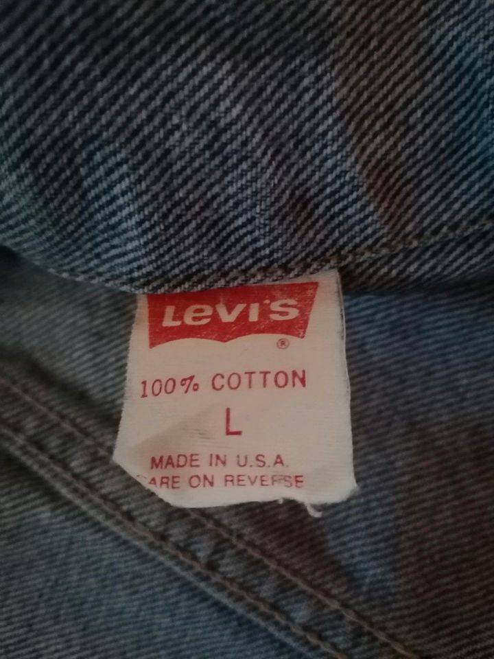 Jeansjacke Levis Made in USA in Gifhorn