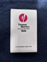 Gedenkmünzen der DDR "Thomas Müntzer Ehrung der DDR 1989" Sachsen - Doberschütz Vorschau