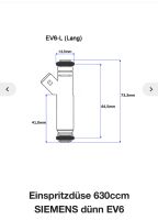 Gematchtes Set mit 6 Einspritzdüsen 630ccm SIEMENS dünn EV6 Sachsen-Anhalt - Naumburg (Saale) Vorschau