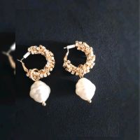 Wunderschöne Ohrringe mit strass und perle Nordrhein-Westfalen - Coesfeld Vorschau