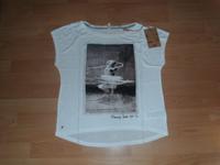 T-Shirt von edc, wollweiß mit Motiv, Gr. 40  mit Etikett Niedersachsen - Bad Harzburg Vorschau